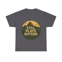 Load image into Gallery viewer, Still Plays Outside – Adventure Tee for the Young at Heart
