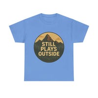 Load image into Gallery viewer, Still Plays Outside – Adventure Tee for the Young at Heart
