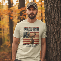 Load image into Gallery viewer, Hunting: An American Tradition Tee | 250 Years of American Pride
