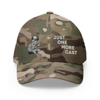 Load image into Gallery viewer, "Just One More Cast" – Flexfit Closed Back Fitted Cap