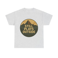 Load image into Gallery viewer, Still Plays Outside – Adventure Tee for the Young at Heart
