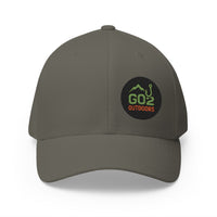 Load image into Gallery viewer, Go2Outdoors Flexfit Hat – Premium Closed-Back Outdoor Cap
